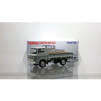 TOMYTEC 1/64 Limited Vintage Isuzu Elf Stilt Carrier '66 Gray