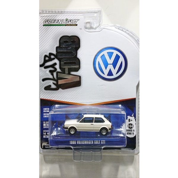 画像1: GREEN LiGHT 1/64 '80 Volkswagen Golf GTI Alpin White（並行輸入品）