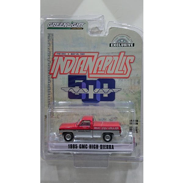 画像1: GREEN LiGHT EXCLUSIVE 1/64 '85 GMC High Sierra 69th Annual Indianapolis 500 Mile Race GMC Indy Hauler Official Truck
