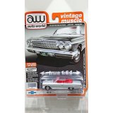 auto world 1/64 '62 Chevy Impala SS Convertible Satin Silver
