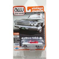 auto world 1/64 '62 Chevy Impala SS Convertible Satin Silver