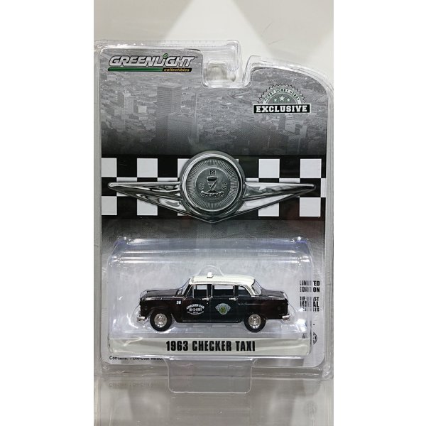 画像1: GREEN LiGHT EXCLUSIVE 1/64 '63 Checker Motors Marathon A11 - Dallas, Texas