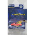 GREEN LiGHT EXCLUSIVE 1/64 Goodyear Vintage Ad Cars 1967 Chevrolet Camaro Wide Boots New Wide Tread tires from Goodyear