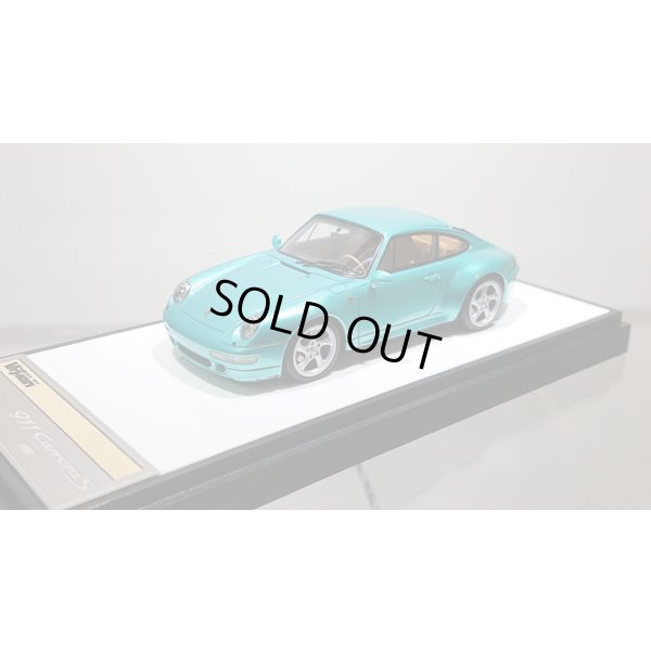 画像4: VISION 1/43 Porsche 911 (993) Carrera S 1997 Ocean Jade Metallic