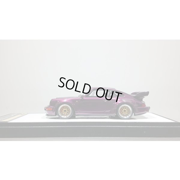 画像2: VISION 1/43 Porsche 911 (964) RSR 3.8 1993 (BBS wheel) Amethyst Metallic Limited 100pcs.