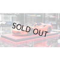 MR Collection Models 1/18 Ferrari F8 Spider Rosso F1 2019 (Matte) Limited 25pcs.