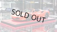 MR Collection Models 1/18 Ferrari F8 Spider Rosso F1 2019 (Matte) Limited 25pcs.