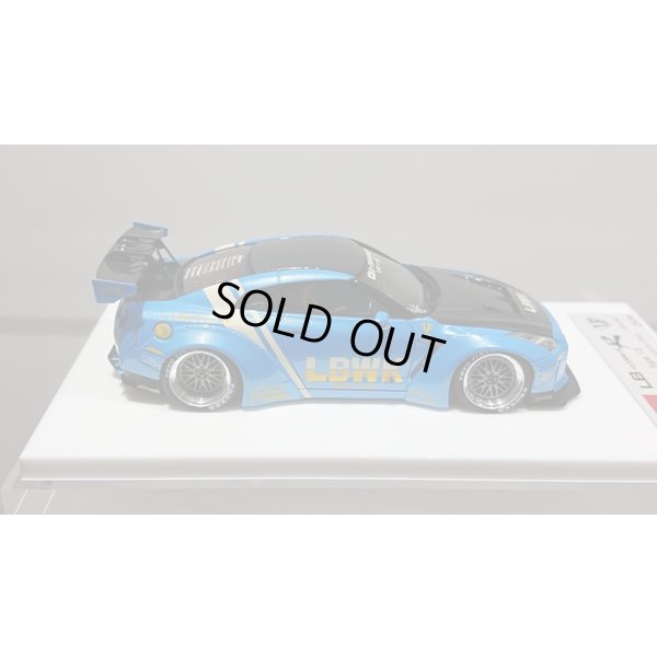 画像5: EIDOLON 1/43 LB WORKS GT-R Type 1.5 (GT Wing Version) Azzurro Pearl Limited 40 pcs.