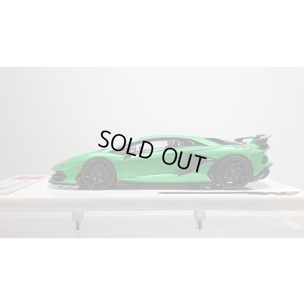 画像2: EIDOLON 1/43 Lamborghini Aventador SVJ 2018 (Leirion wheel) Matt Green Pearl (Carbon Package) Limited 180pcs.
