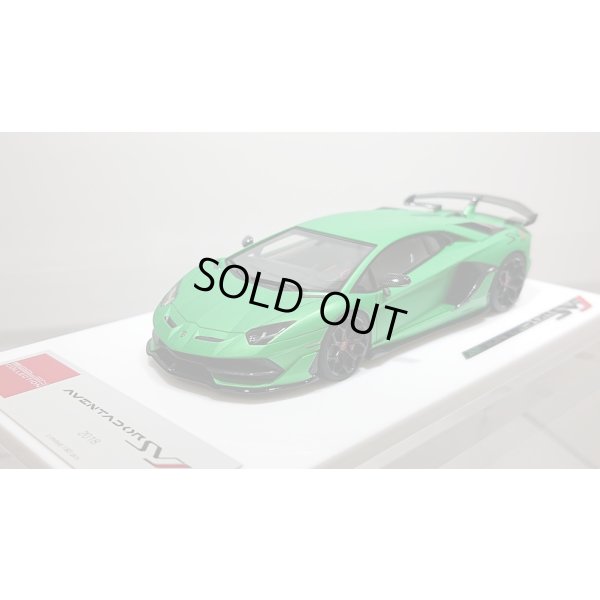 画像4: EIDOLON 1/43 Lamborghini Aventador SVJ 2018 (Leirion wheel) Matt Green Pearl (Carbon Package) Limited 180pcs.