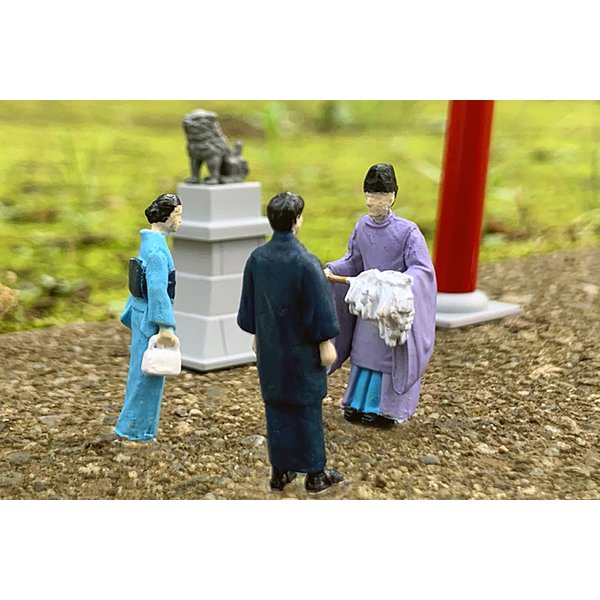 画像9: TOMYTEC 1/64 Diorama Collection 64 #Car Snap 03a "初詣"