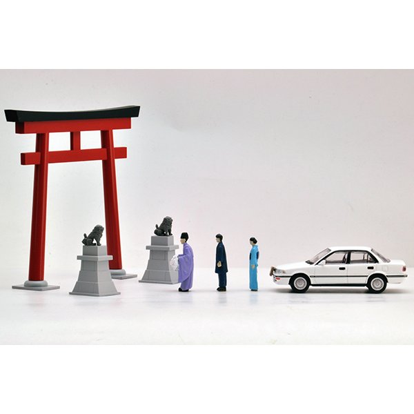 画像7: TOMYTEC 1/64 Diorama Collection 64 #Car Snap 03a "初詣"