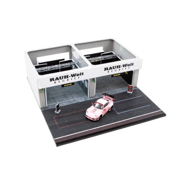 画像3: Tarmac Works 1/64 Racing Pit Garage - RWB + RWB 993 Hooters