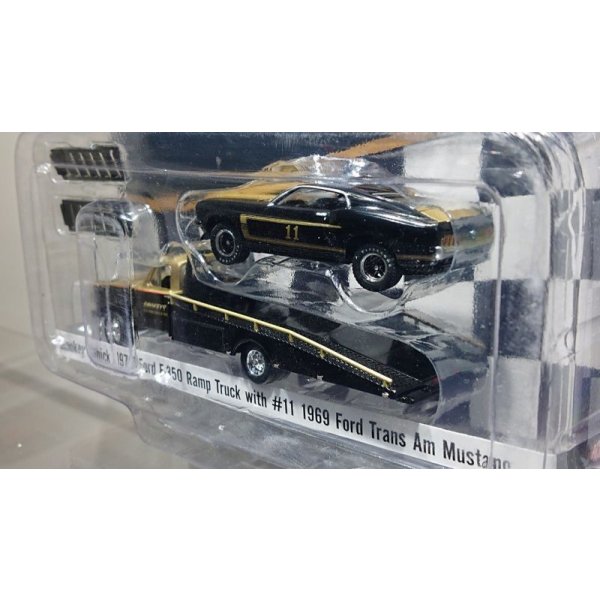 画像3: ACME 1/64 Smokey Yunick - 1970 Ford F-350 Ramp Truck with #11 1969 Ford Trans Am Mustang