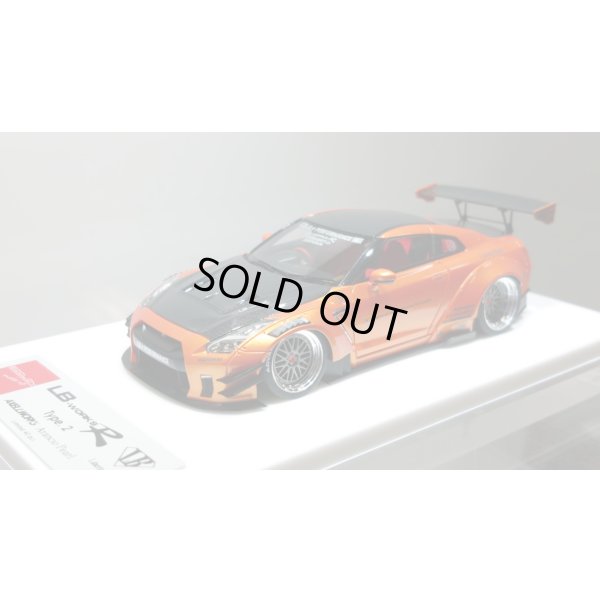 画像5: EIDOLON 1/43 LB WORKS GT-R Type 2 2017 Arancio Pearl Limited 40 pcs.