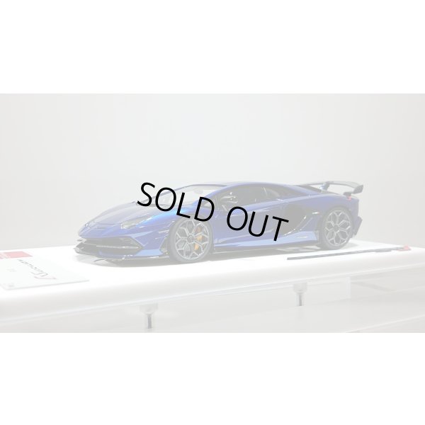 画像1: EIDOLON 1/43 Lamborghini Aventador SVJ 2018 (Leirion wheel) Candy Blue (Style Package) Limited 60 pcs.