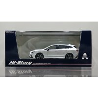Hi Story 1/43 SUBARU LEVORG GT-H (2020) Crystal White Pearl