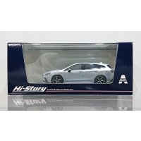 Hi Story 1/43 SUBARU LEVORG GT-H (2020) Ice Silver Metallic