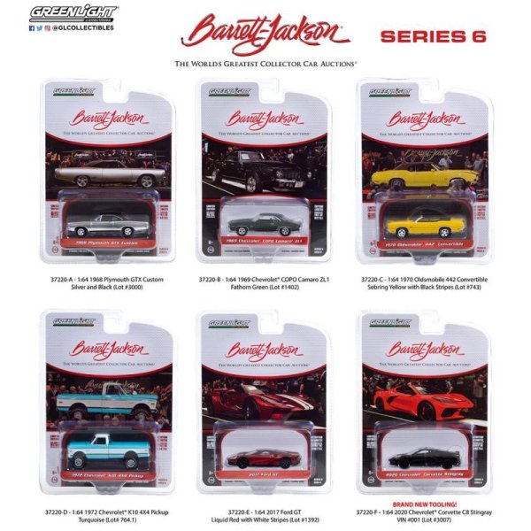 画像1: GREEN LiGHT 1/64 Barrett-Jackson "Scottsdale Edition" Series 6