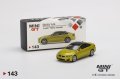 MINI GT 1/64 BMW M4 (F82) Austin Yellow Metallic (LHD)
