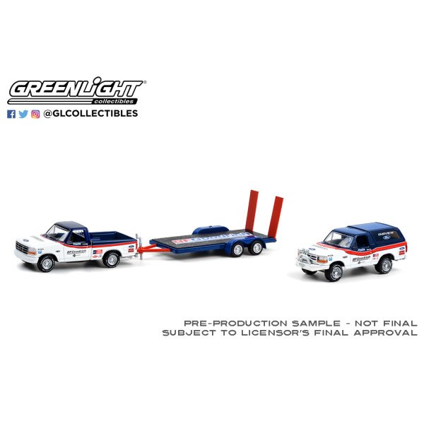 画像2: GREEN LiGHT 1/64 Racing Hitch & Tow Series 3