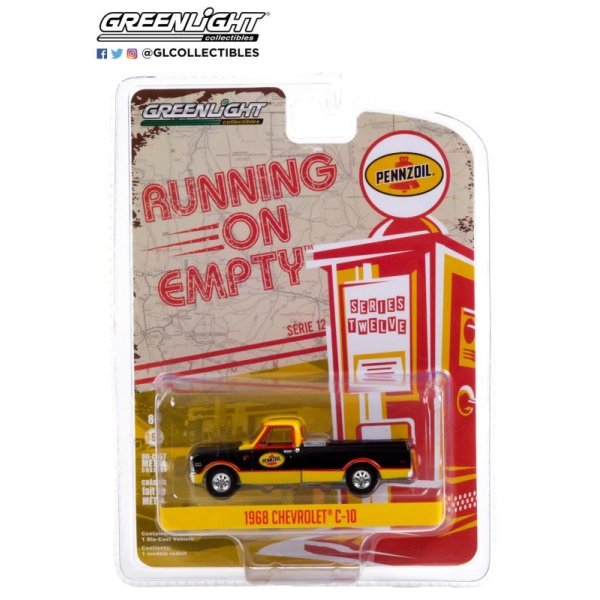 画像1: GREEN LiGHT 1/64 Running on Empty # 12 1968 Chevrolet C-10 w / Toolbox PENNZOIL