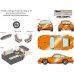 画像10: VISION 1/43 Singer Porsche 911 Wing up Ver. Arancio Pearl Limited 35 pcs. (10)