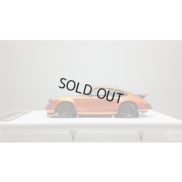画像2: VISION 1/43 Singer Porsche 911 Wing up Ver. Arancio Pearl Limited 35 pcs.