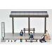 画像4: TOMYTEC 1/64 Diorama Collection 64 # Car Snap 05a バス停 (4)