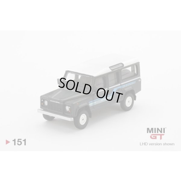 画像2: MINI GT 1/64 Land Rover Defender 110 1985 County Station Wagon Gray (RHD)