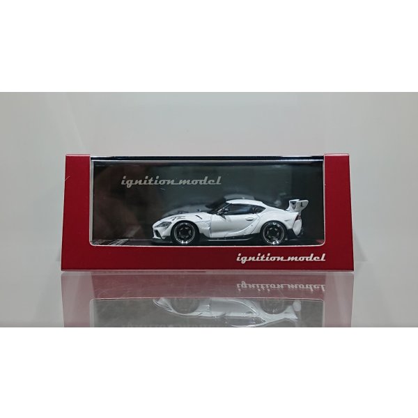 画像1: ignition model 1/64 PANDEM Supra (A90) Pearl White
