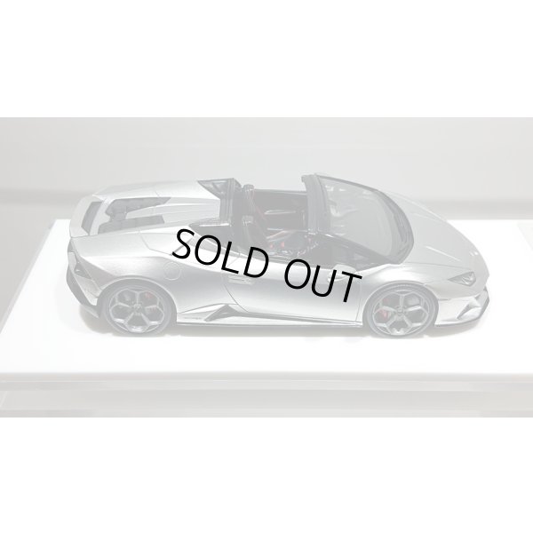 画像6: EIDOLON 1/43 Lamborghini Huracan EVO Spyder 2019 (AESIR wheel) Silver Limited 50 pcs.