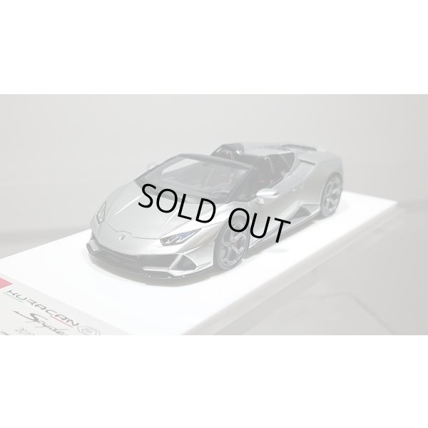 画像4: EIDOLON 1/43 Lamborghini Huracan EVO Spyder 2019 (AESIR wheel) Silver Limited 50 pcs.