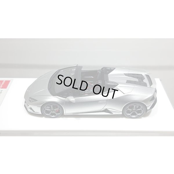 画像5: EIDOLON 1/43 Lamborghini Huracan EVO Spyder 2019 (AESIR wheel) Silver Limited 50 pcs.