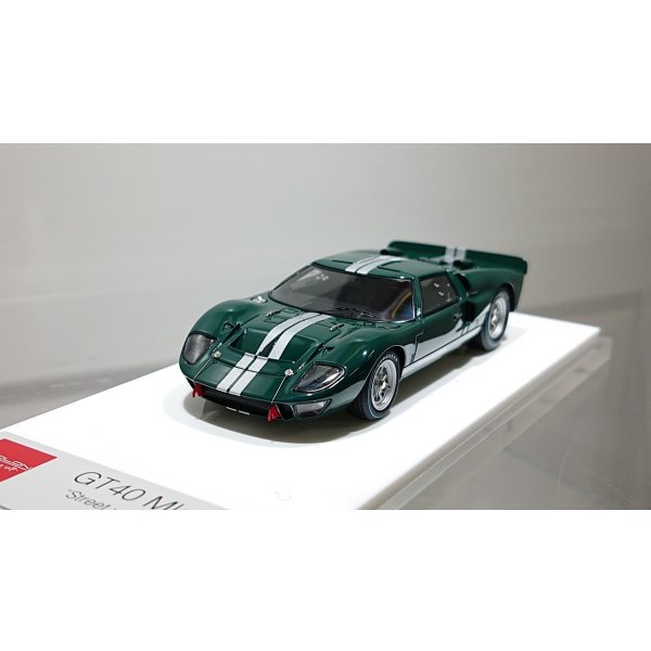 画像4: EIDOLON 1/43 GT40 Mk.II Street ver. 1966 Dark Green / Silver Stripe Limited 80 pcs.
