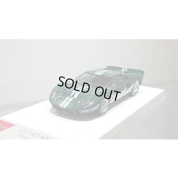 画像4: EIDOLON 1/43 GT40 Mk.II Street ver. 1966 Dark Green / Silver Stripe Limited 80 pcs.