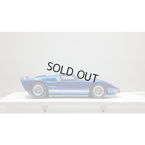 画像5: EIDOLON 1/43 GT40 Mk.II Street ver. 1966 Metallic Blue / White Stripe Limited 120 pcs.