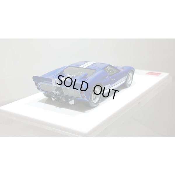 画像6: EIDOLON 1/43 GT40 Mk.II Street ver. 1966 Metallic Blue / White Stripe Limited 120 pcs.