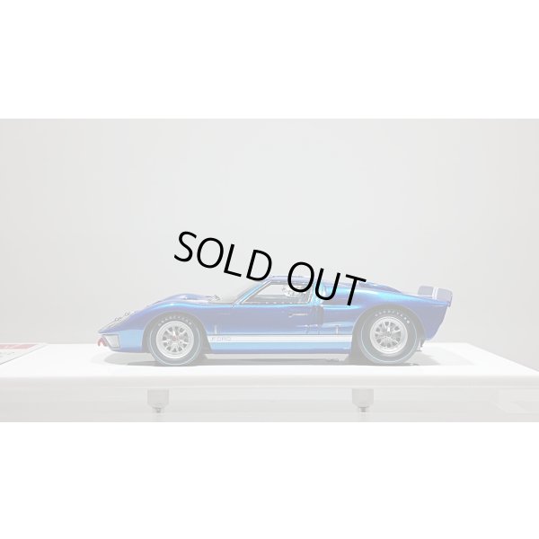 画像2: EIDOLON 1/43 GT40 Mk.II Street ver. 1966 Metallic Blue / White Stripe Limited 120 pcs.