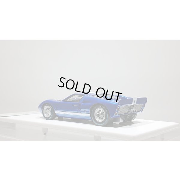 画像3: EIDOLON 1/43 GT40 Mk.II Street ver. 1966 Metallic Blue / White Stripe Limited 120 pcs.