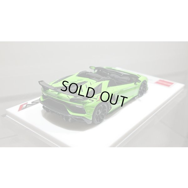 画像10: EIDOLON 1/43 Lamborghini Aventador SVJ Roadster 2019 (Leirion wheel) Verdes Scandal (Style Package) Limited 60 pcs.