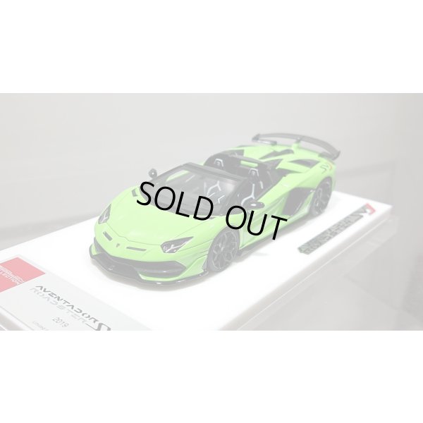 画像9: EIDOLON 1/43 Lamborghini Aventador SVJ Roadster 2019 (Leirion wheel) Verdes Scandal (Style Package) Limited 60 pcs.