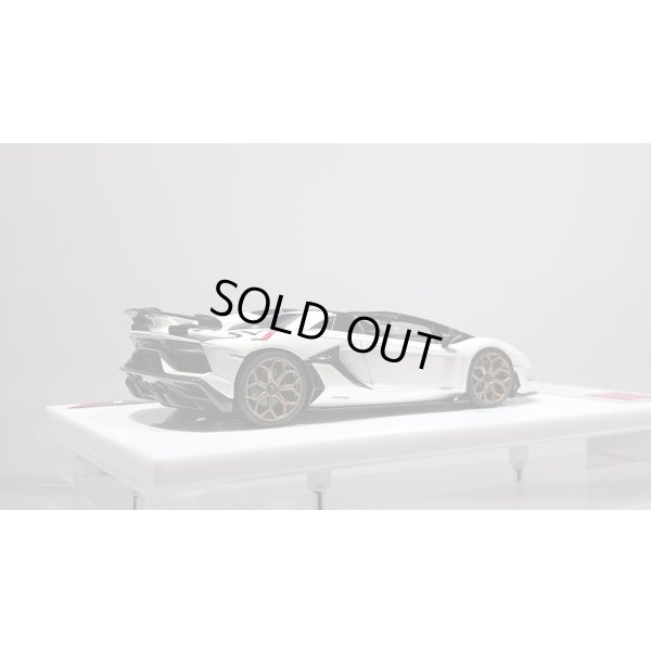 画像2: EIDOLON 1/43 Lamborghini Aventador SVJ Roadster 2019 (Leirion wheel) Pearl White (Style Package) Limited 80 pcs.