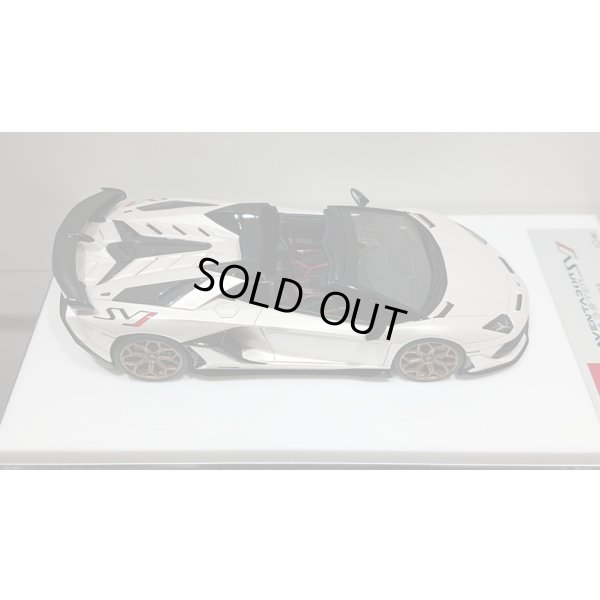 画像8: EIDOLON 1/43 Lamborghini Aventador SVJ Roadster 2019 (Leirion wheel) Pearl White (Style Package) Limited 80 pcs.