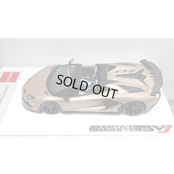 画像7: EIDOLON 1/43 Lamborghini Aventador SVJ Roadster 2019 (Leirion wheel) Matte Bronze (Carbon Package) Limited 120 pcs.