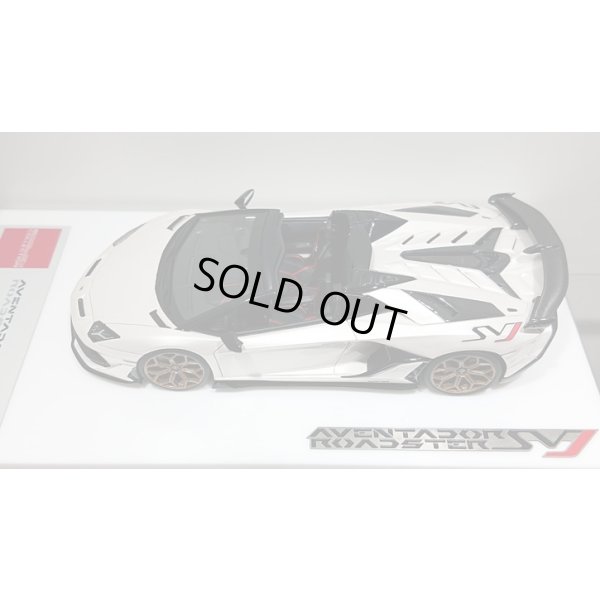 画像7: EIDOLON 1/43 Lamborghini Aventador SVJ Roadster 2019 (Leirion wheel) Pearl White (Style Package) Limited 80 pcs.