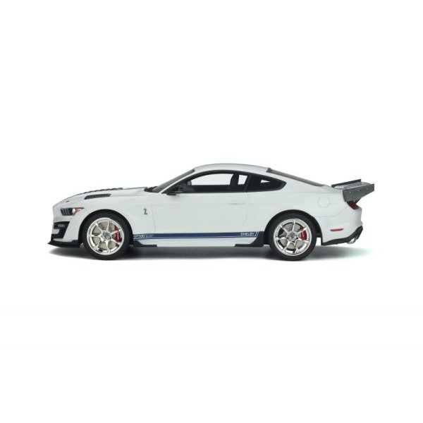 画像3: GT Spirit 1/18 Shelby GT500 Dragon Snake White / Blue Stripe