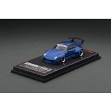 ignition model 1/64 RWB 993 Matte Blue Metallic