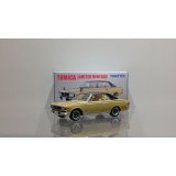 TOMYTEC 1/64 Limited Vintage Toyopet Crown Hardtop Super Deluxe '70 Gold / Black