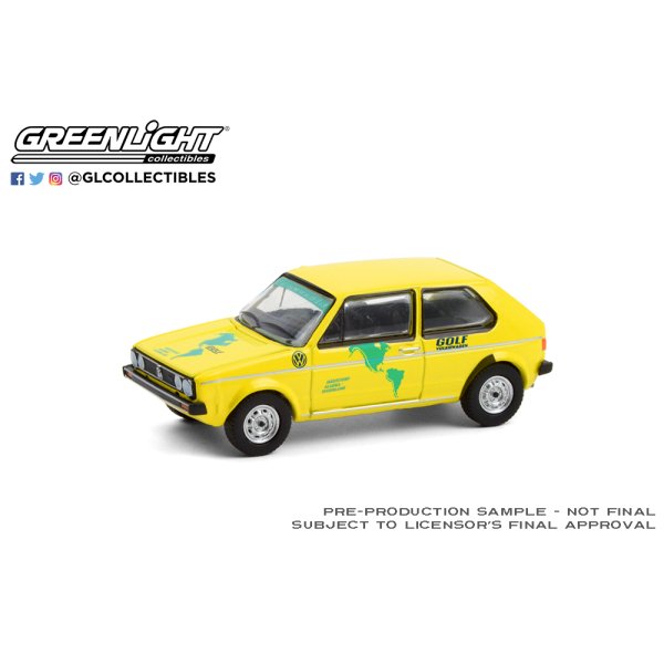 画像2: GREEN LiGHT EXCLUSIVE 1/64 1974 Volkswagen Golf Mk1 Hartetest Alaska-Feuerland Argentina Car #1